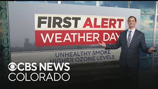 Wildfire smoke lingers across Colorado, unhealthy air quality in Denver