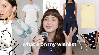 what's on my summer 2025 wishlist