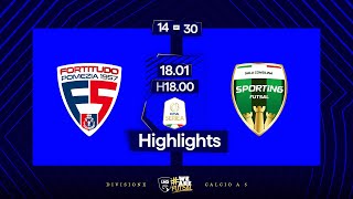 Fortitudo Pomezia-Sporting Sala Consilina 5-1 | 14ª giornata | Serie A 2024/2025 | Highlights