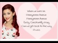 Honeymoon Avenue - Ariana Grande *Lyrics* HD
