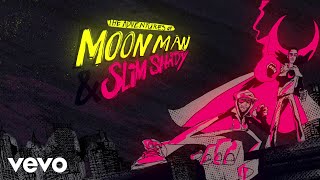 Kid Cudi, Eminem - The Adventures Of Moon Man \u0026 Slim Shady (Lyric Video)