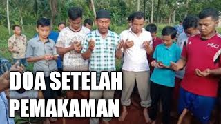 Doa setelah pemakaman