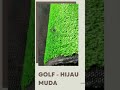 rumput sintetis golf hijau muda