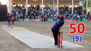 50 Runs Required in Last 9 Balls BIG Thrilling Cricket Match || Fantastic Perfor