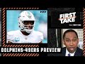 Stephen A. thinks the 49ers' defense could Tua Tagovailoa's Achilles Heel 😯 | First Take