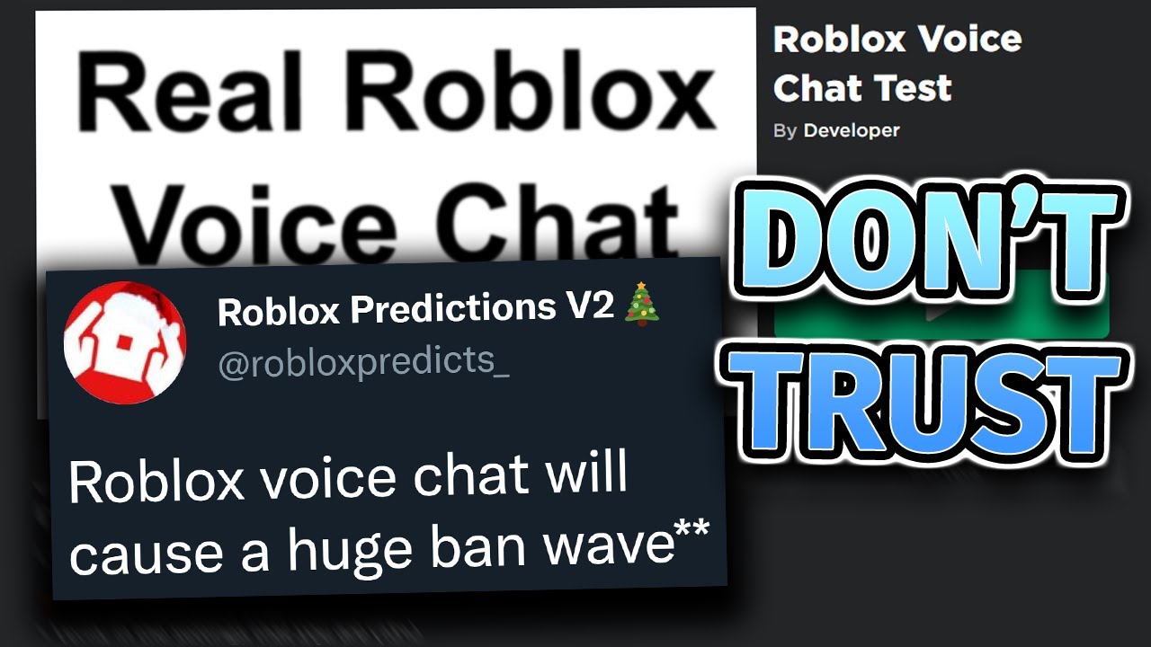 Roblox Voice Chat Games Will Ban You - YouTube