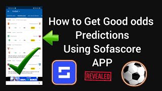 How to get 💯 Good Odds Prediction using Sofascore app | Betting Strategy #betting