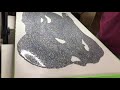 diy glitter table top epoxy resin holo