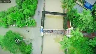 CALICUT FLOOD drone view