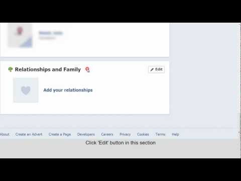 Update Relationship Status on Facebook Timeline Update Relationship Status on Facebook Timeline