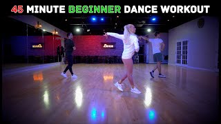 45 Minute Beginner Dance Workout - Bachata, Salsa, Merengue, Cha Cha & More | Fo