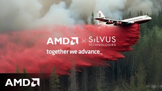 AMD-Enabled Silvus Radios Help First Responders Battle Wildfires