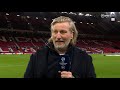 robbie savage reacts to his son charlie being named on man utd s bench for the first time