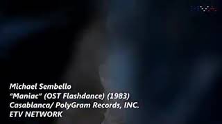 Michael Sambello - MANIAC ano 1983