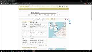 IP Lookup tool with Python - Visual Studio Code.