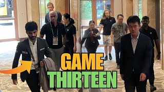 Gukesh Arrives First For Game Thirteen | World Chess Championship 2024