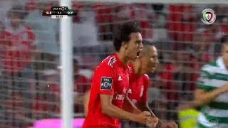 Goal | Golo João Felix: Benfica (1)-1 Sporting (Liga 18/19 #3)