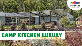 Ultimate Camp Kitchen Tour: BIG4 Yarra Valley Park Lane Holiday Park | Luxury Appliances \u0026 More!