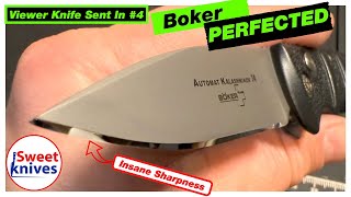 Mastering Mirror Edges: Sharpening the Boker Kalashnikov 74 Knife