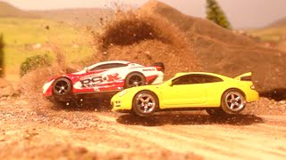 Japanese Cars 1/64 Scale Diecast MASSIVE PILE-UP - Super Slow Motion 1000fps