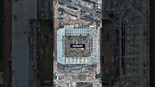 NEW EVERTON STADIUM 2023 TIMELAPSE! #everton #premierleague #football #stadium