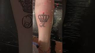 тату корона на руке #crown #minitattoo