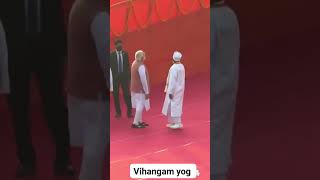 vihangam yog sadguru dev bhagwan \u0026 Modi jee k sath swarved mahamandir 🏳️