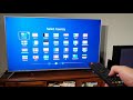 Kogan 75 inch 4K TV part 4 - Available inputs, switching HDMI inputs