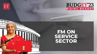 Union Budget 2023: FM Sitharaman's mega outlays for services sector