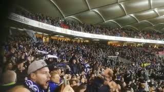 Siegeslieder in der Gästekurve - VfB Stuttgart- FC Schalke 04 1:3