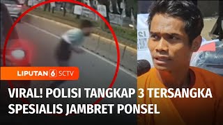 Viral! Polsek Kelapa Gading Tangkap 3 Tersangka Komplotan Spesialis Jambret Ponsel | Liputan 6