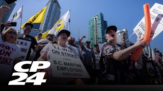 Day 11 of port workers strike in British Columbia