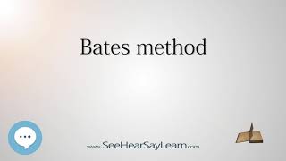 Bates method - Conspiracies & PseudoScience ✅💡😬💬⁉️