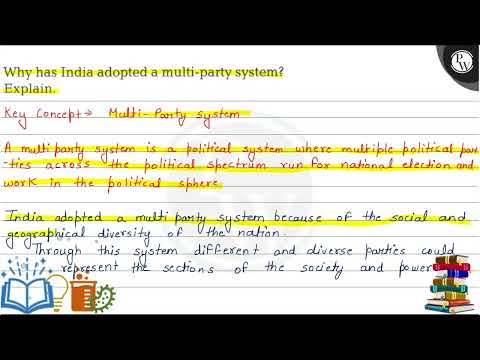 What is multi-party system in India?