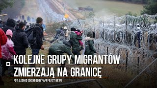 Migranci sforsowali ogrodzenia. Kolejne grupy zmierzają na granicę