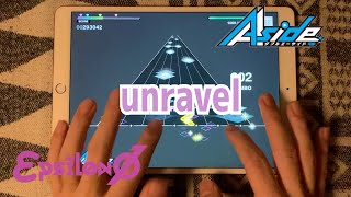 【AAside ダブエス】unravel (手元/EX23/PFC/背景ロゴ) εpsilonΦ【ARGONAVIS from BanG_Dream!】