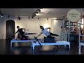 모던필라테스구서점 리포머에서 s라인 만들기 gratz balanced body reformer