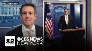 Michael Cohen back on the stand at Donald Trump "hush money" trial