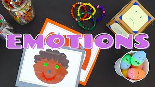 Learning about EMOTIONS! Activities for social-emotional development - Preschool at Home!