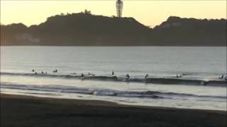 2017.1.3 湘南波情報動画　AM7:10 鵠沼　Jerry Smith