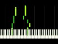 the seven seas geometry dash meltdown level 1 easy piano tutorial