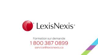 Alertes - Lexis Advance Quicklaw