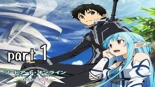 【ソードアートオンライン~ロスト・ソング~】初見プレイ　ｐａｒｔ1　【ＳＡＯ】