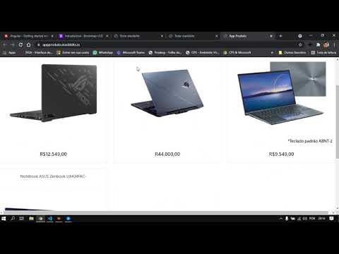 P1 Projeto Angular No Stackblitz Youtube