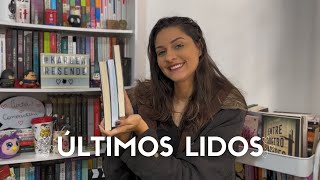 ÚLTIMOS LIVROS LIDOS | SÓ LIVRO BOM