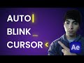 Blinking Cursor | After Effects Tutorial