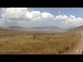 On the way to Serengeti through Ngorongoro.. Maasai village and Crater lake