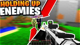 Holding Up The ENEMIES!  | Minecraft WAR #56