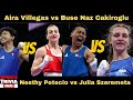 BOXING SCHEDULE: Aira Villegas VS Buse Naz Cakiroglu | Nesthy Petecio VS Polish Julia Szeremeta