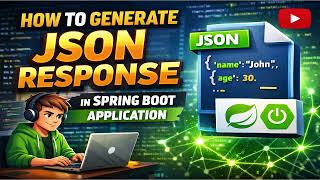 How to Generate JSON Response in Spring Boot Application | Step-by-Step Tutorial